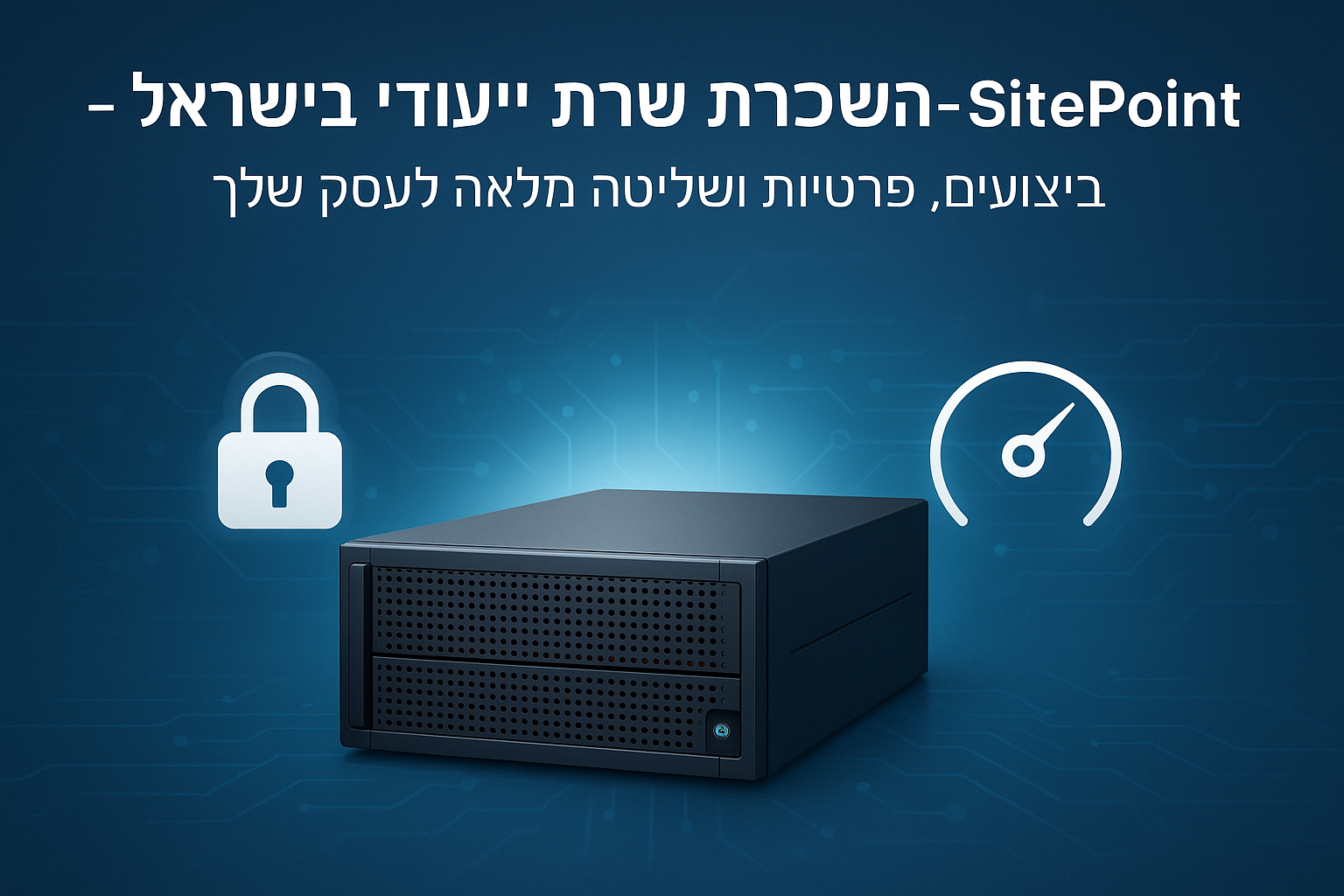 השכרת שרת ייעודי בעידן הדיגיטלי בסייט פויט