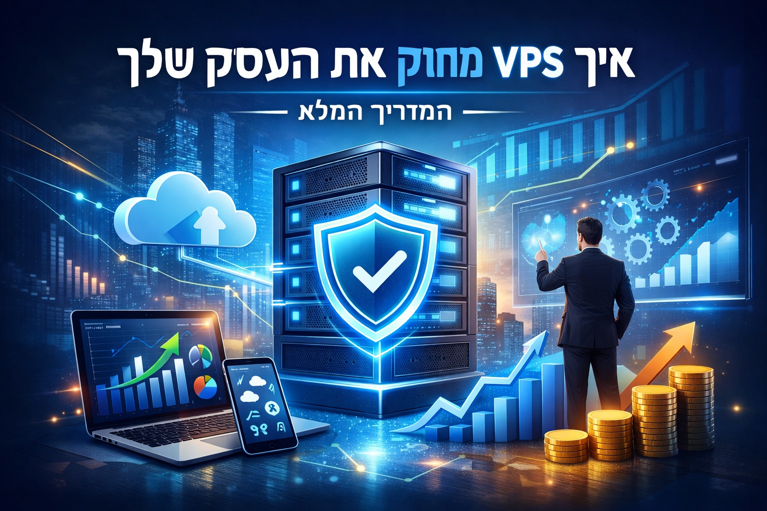 VPS – המדריך השלם לעסקים ואתרי אינטרנט